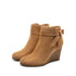 DAMEN CHUNKY HEEL KNÖCHELSTIEFEL - ELEGANTE STIEFELETTEN